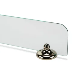 Croydex Grosvenor Flexi-Fix Glass Shelf - Gold -The Bathroom Shop qm701403ai3