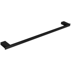 RAK Moon Black Single Towel Rail