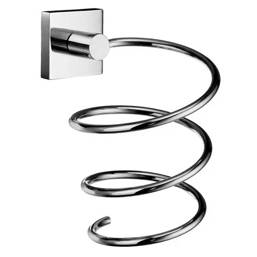Smedbo House - Polished Chrome Holder For Hairdryer 1 Smedbo House - Polished Chrome Holder For Hairdryer