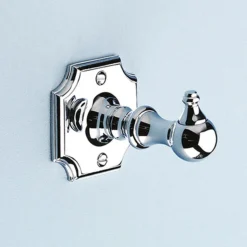 Silverdale Luxury Victorian Robe Hook - Polished Chrome