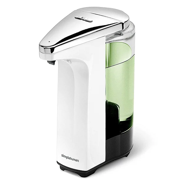 Simplehuman Liquid Sensor Pump Soap Dispenser - White 2 Simplehuman Liquid Sensor Pump Soap Dispenser - White - Image 2