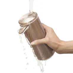 Simplehuman Rechargeable Liquid Sensor Pump Soap Dispenser - Rose Gold Steel -The Bathroom Shop st1046 d3