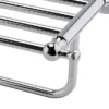 Traditional Chrome Wall Mounted Double Towel Shelf