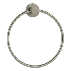 Venice Brushed Nickel Towel Ring