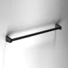 Venice Square Black 560mm Towel Rail