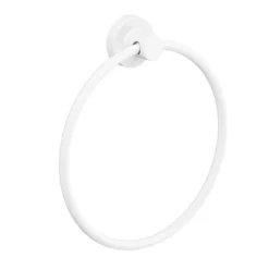 Venice White Towel Ring